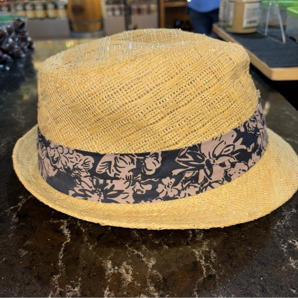 ORIGINAL PANAMA JACK SUAVE BEACH MENS HAT SIZE L LOGO STRAW BANDANA - Picture 6 of 11
